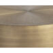Creed 48 X 15 inch Antique Gold Coffee Table, Large